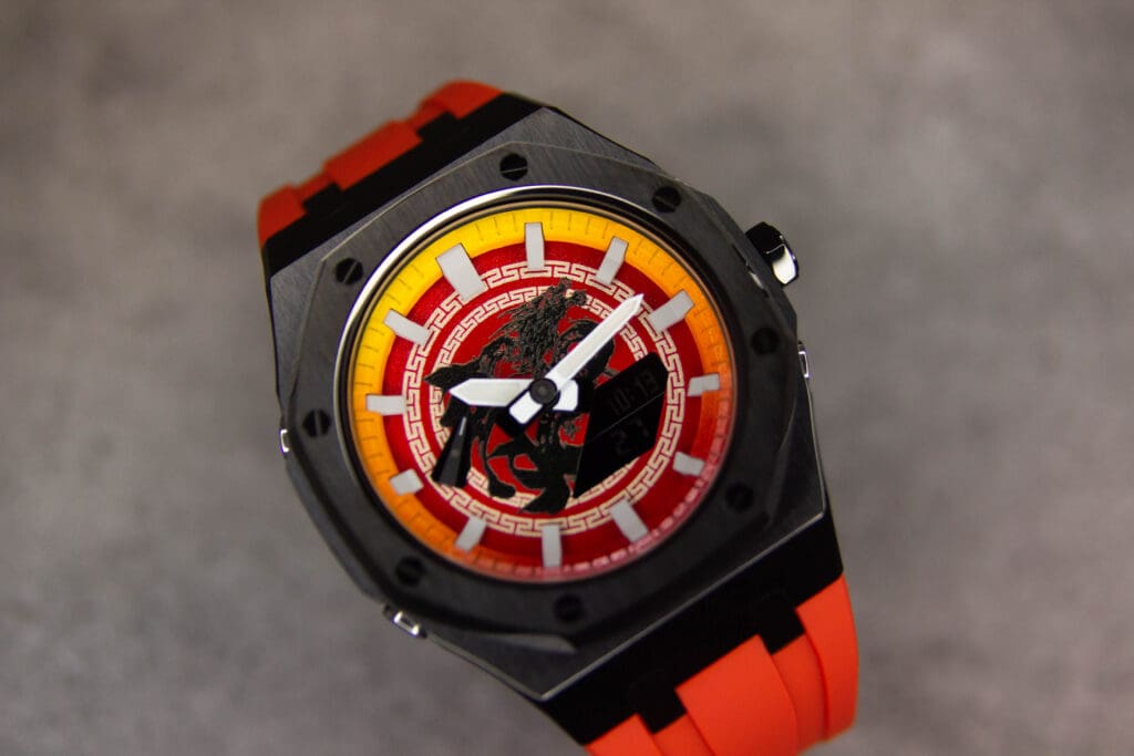 special custom gshock casioak ga2100 for cny dragon year