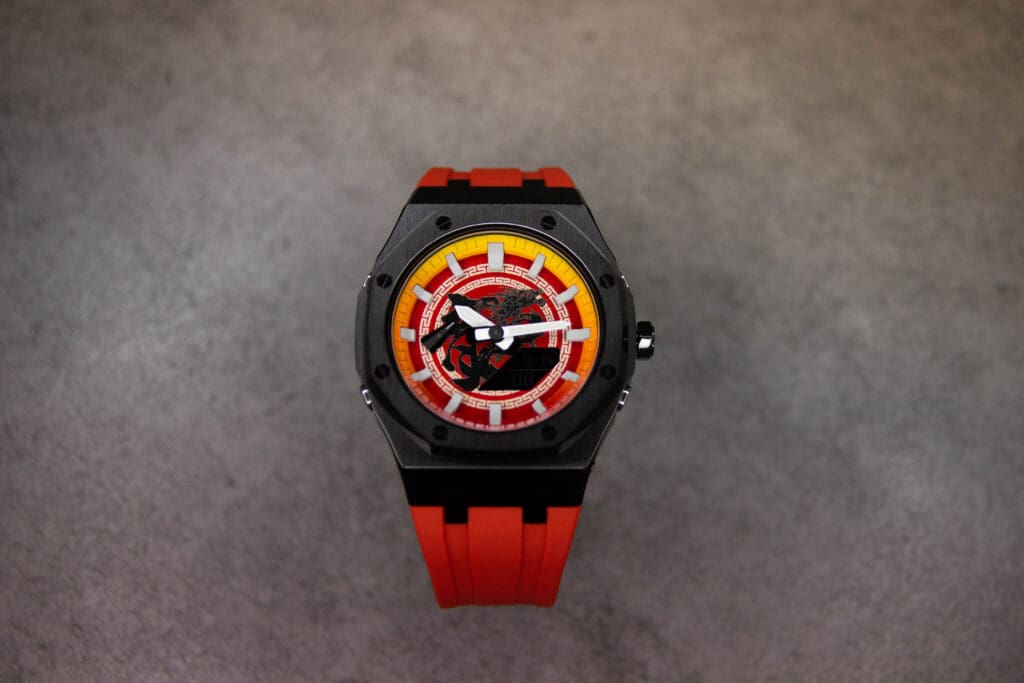 special custom gshock casioak ga2100 for cny dragon year